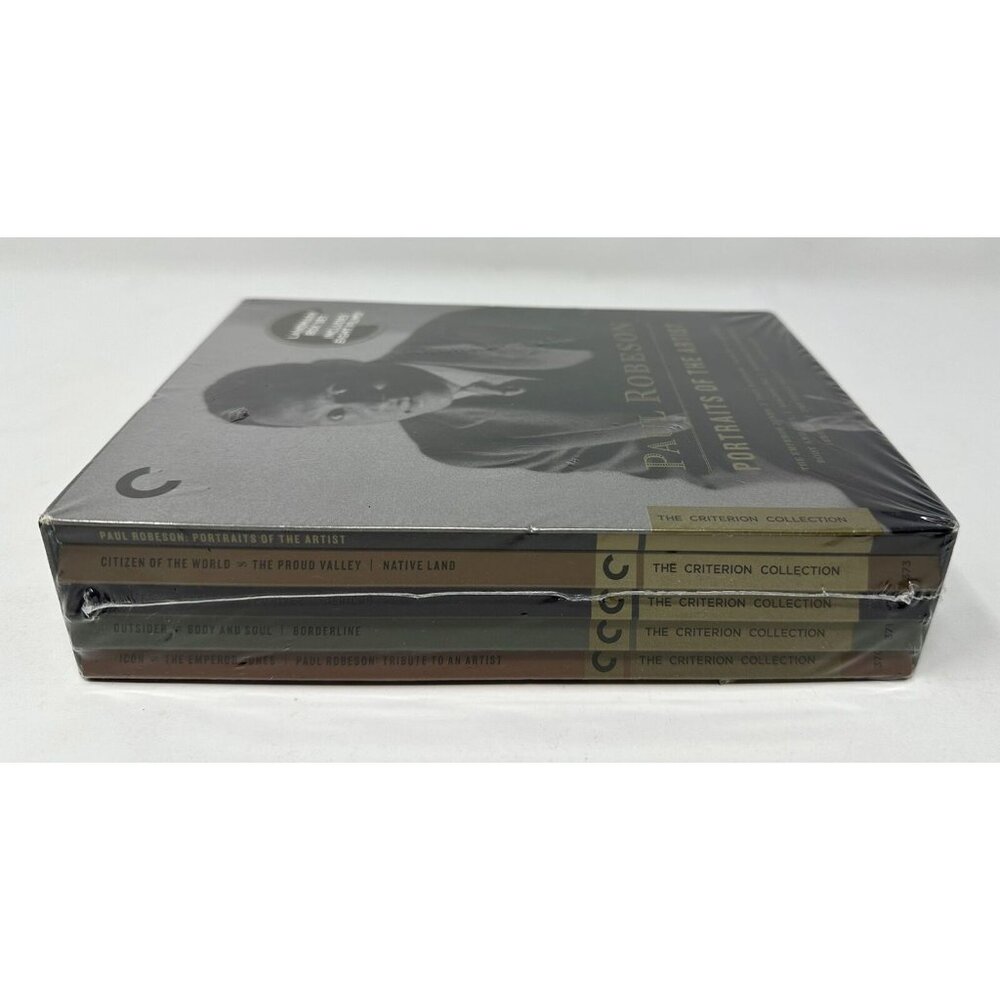PAUL ROBESON PORTRAITS OF THE ARTIST 4 Dvd Boxset 8 Films CRITERION NEW SEALED - Picture 4 of 7